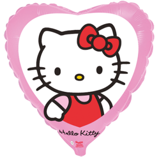 Flexmetal Folienballon Hello Kitty  ø45cm-1St