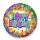 Luftballon Happy Birthday Luftschlangen Folie &oslash;45cm