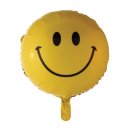 Luftballon Smiley Folie &oslash;45cm