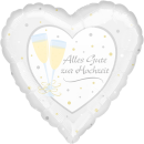 Anagram Folienballon Alles Gute zur Hochzeit...
