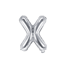 Riethmüller Folienballon Buchstabe X Silber 35cm-1St