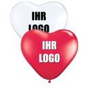 luftballonsDE Werbe-Herzballons ø30 cm bedrucken...