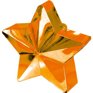 Anagram Ballongewicht Stern Orange 170 g 20St-1Set