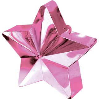 Anagram Ballongewicht Stern Rosa 170 g 20St-1Set