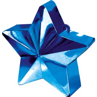 Anagram Ballongewicht Stern Blau 170 g-1St