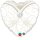 Qualatex Folienballon Brautkleid  ø45cm-1St