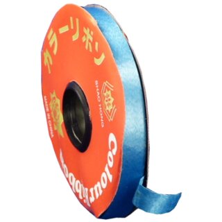 luftballonsDE Geschenkband Blau 14mm x 25m