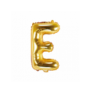 Partydeco Folienballon Buchstabe E Gold 35cm-1St