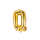 Partydeco Folienballon Buchstabe Q Gold 35cm-1St