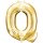 Globos Folienballon Buchstabe Q Gold Folie 86cm-1St