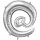 Anagram Folienballon Sonderzeichen @ Silber Folie 86cm-1St