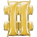 Luftballon Symbol # Gold Folie ca 86cm