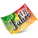 luftballonsDE Ballonflugkarte 18 JAHRE-50St