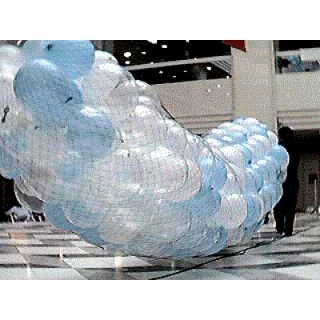 Ballon-Fallnetz f&uuml;r 500 Ballons &oslash;23 cm 430 x 190 cm Reli-A-Drop