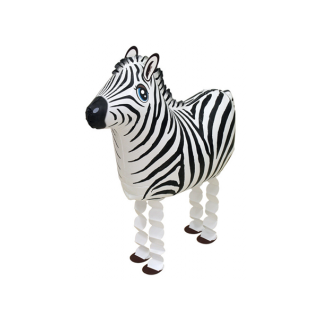 BWS Folienballon Zebra Air-Walker 63cm-1St