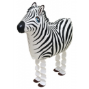 BWS Folienballon Zebra Air-Walker 63cm-1St