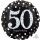 Anagram Folienballon -Zahl 50- Happy Birthday funkelnd ø45cm-1St