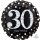 Anagram Folienballon -Zahl 30- Happy Birthday funkelnd ø45cm-1St