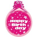 Gemar Premium Verpackungsballon Happy Birthday Pink...