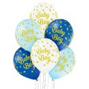 Belbal Premium Luftballon Baby Boy  ø30cm-6St
