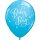 6 Luftballons Baby Boy &oslash;30cm