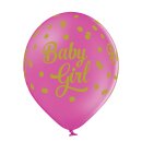 Belbal Premium Luftballon Baby Girl  ø30cm-6St
