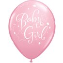 Belbal Premium Luftballon Baby Girl  ø30cm-6St