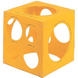 Globos Ballon-Messgerät Würfel-1St