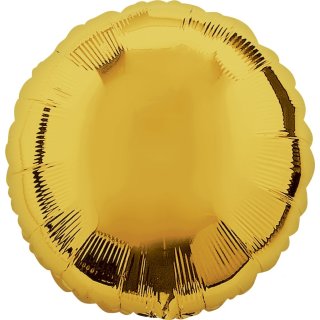 Luftballon Gold Folie-Jumbo ø75cm