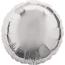 Luftballon Silber Folie &oslash;75cm