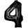 Globos Folienballon -Zahl 4- Schwarz Folie 86cm-1St