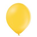 100 Luftballons Gelb-Dunkelgelb Pastel &oslash;12,5cm