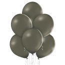 100 Luftballons Grau Pastel ø30cm