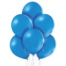 100 Luftballons Blau Pastel 35cm
