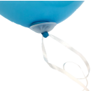 Zibi Ballonverschluss Poly-Fix Premium Elegant Weiß...