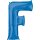 Anagram Folienballon Buchstabe F Blau Folie 86cm-1St