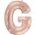 Anagram Folienballon Buchstabe G Rosegold Folie 86cm-1St