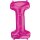 Anagram Folienballon Buchstabe i Pink Folie 86cm-1St