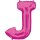 Anagram Folienballon Buchstabe J Pink Folie 86cm-1St