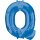 Anagram Folienballon Buchstabe Q Blau Folie 86cm-1St