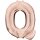 Anagram Folienballon Buchstabe Q Rosegold Folie 86cm-1St