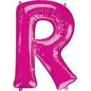 Anagram Folienballon Buchstabe R Pink Folie 86cm-1St