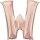 Anagram Folienballon Buchstabe W Rosegold Folie 86cm-1St