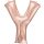 Anagram Folienballon Buchstabe Y Rosegold Folie 86cm-1St