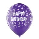 Belbal Premium Luftballon Happy Birthday ø30cm...