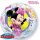 Luftballon Minnie Maus Bubble Folie &oslash;55cm