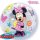 Luftballon Minnie Maus Bubble Folie &oslash;55cm