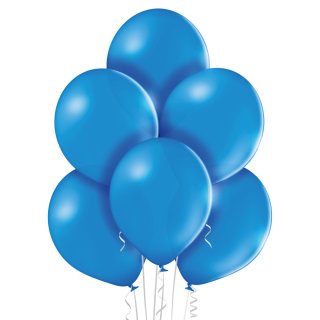100 Luftballons Blau Pastel &oslash;23cm
