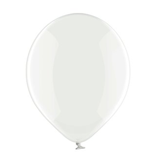 100 Luftballons Klar Kristall ø12,5cm