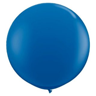 Riesenballon Blau-Dunkelblau Standard &oslash;80cm